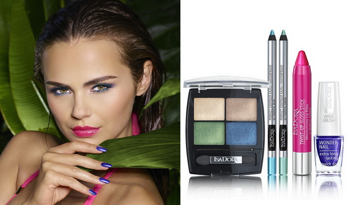   Летняя коллекция макияжа IsaDora Tropical Paradise Makeup Collection Summer 2016