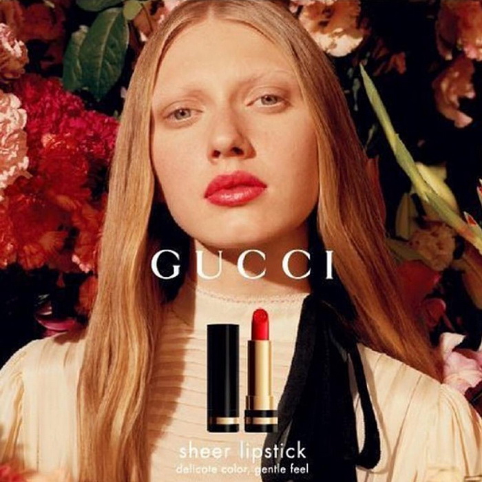       Gucci Sheer Lipstick Collection Spring 2017