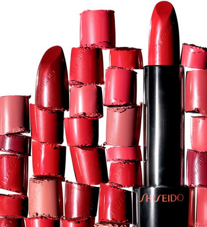   Новая линия губных помад Shiseido Rouge Rouge Lipstick Fall 2016