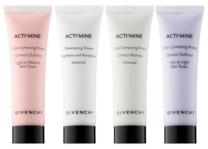   Новые корректоры-праймеры Givenchy Acti’mine Color Correcting Primer Summer 2016
