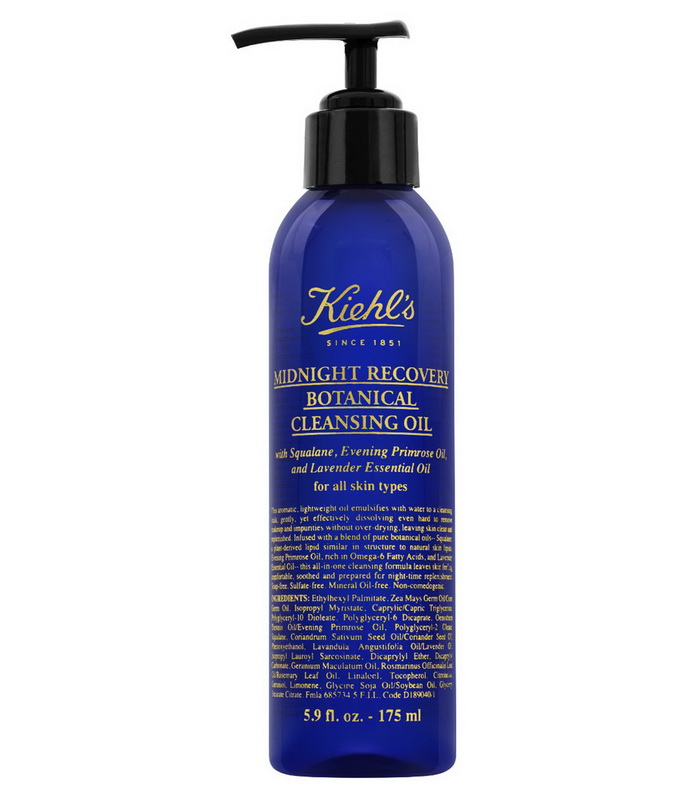      Kiehl's Midnight Recovery Botanical Cleansing Oil Winter 2017