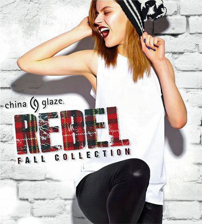        China Glaze Rebel Nail Collection Fall 2016