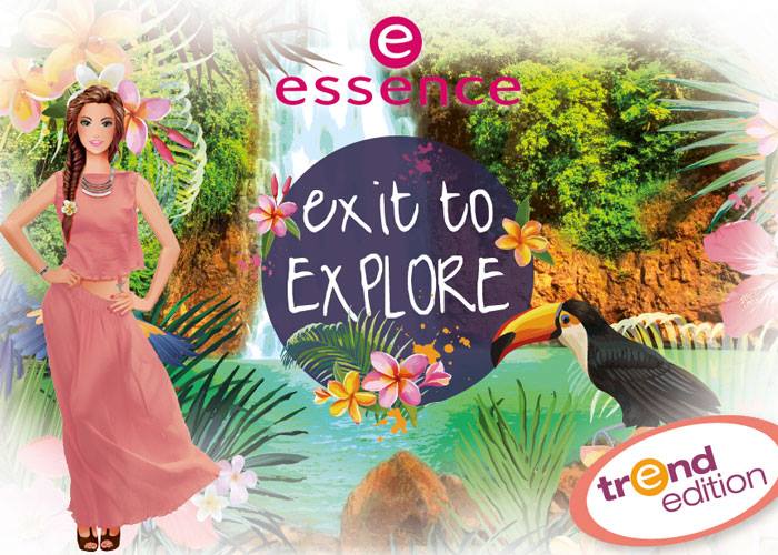   Осенняя коллекция макияжа Essence Trend Edition Exit to Explore Makeup Collection Fall 2016