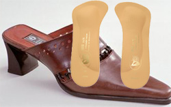  Полустелька Lux ортопедическая для модельной обуви и обуви с узким носком (одна пара) 