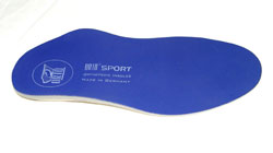  Стелька с супинатором спортивная Sport для использования в кроссовках (со слоем амортизирующего вспененного латекса, 2 штуки) 