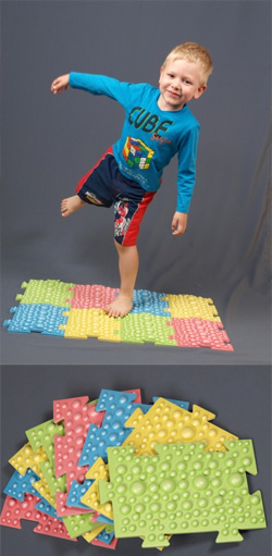  Детский коврик массажный для профилактики и лечения плоскостопия 