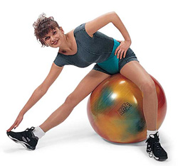  Мяч для фитболла Bodyball яркий 65 см 