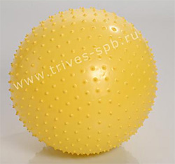  Azuni Massageball - большой массажный фитбол с игольчатой поверхностью 55см 